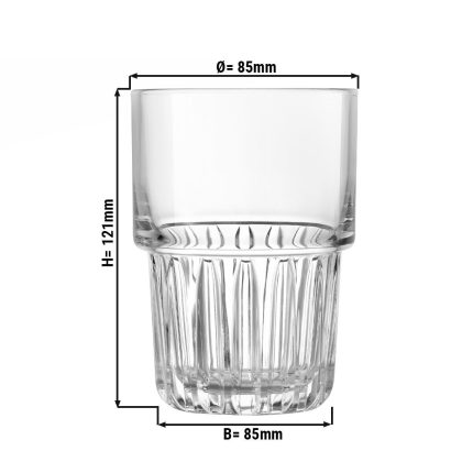(12 bucăți) TOKIO - Pahar Longdrink - 41,4 cl - Transparent