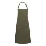Karlowsky Basic - șorț cu bavete - verde oliv