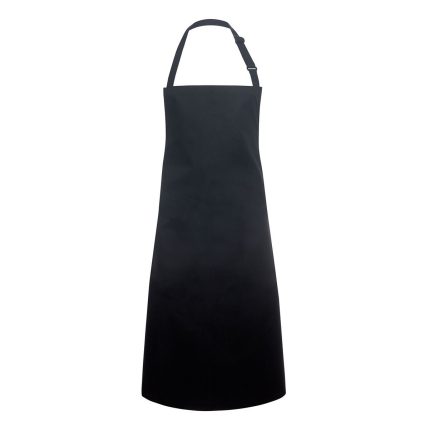 Karlowsky Basic - șorț cu bavete - negru