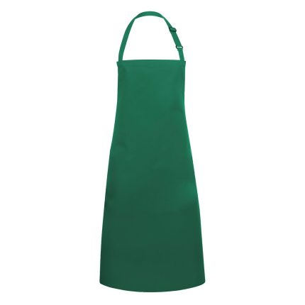 Karlowsky Basic - șorț cu bavete - verde