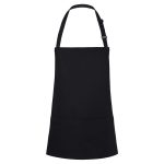 Karlowsky Basic - șorț scurt cu bavete - negru