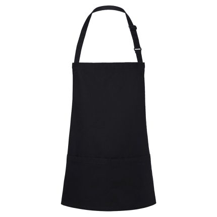 Karlowsky Basic - șorț scurt cu bavete - negru