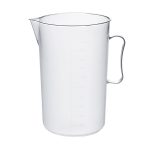 Cană gradată - polipropilenă (PP) - 2 litri - gradații din 100 în 100 ml