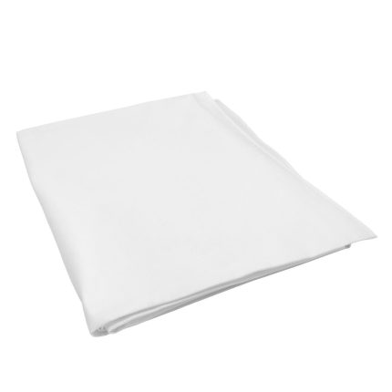 (5 bucăți) Față de masă din damasc Tessin Atlas - 130 x 130 cm - Alb