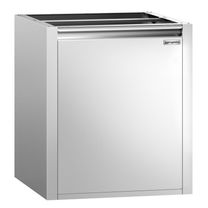 Coș de gunoi - sub blat - 400x660x(H)585 mm - oțel inoxidabil