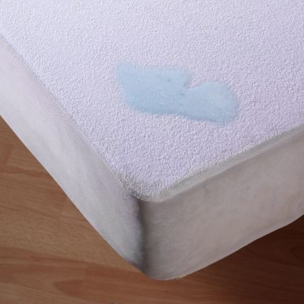 (10 buc) Molton Protecție saltea impermeabilă respirabilă - 90x200 cm - Alb