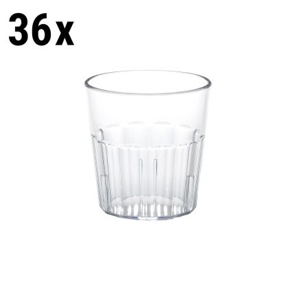 (36 bucăți) CAMBRO | NEWPORT - Pahar de băut - 275 ml - BPA-Free - Transparent