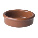 (6 buc) CLASSICO - Mini oală tapas - Ø 80 mm - 80 ml - Maro
