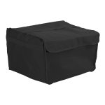 Geantă pizza - pentru 8 pizza familiale - 52x83 cm - negru