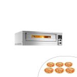 Cuptor electric pentru pizza – 6 x 33 cm – cu acționare manuală