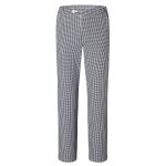 Karlowsky Pepita - pantaloni de bază pentru bărbați - culoare neagră - mărime: L