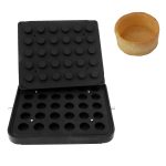 Tăvi pentru mașina de tartelete TMPIC - Formă de tartelete: rotundă - Ø 39 mm - pentru 30 de tartelete