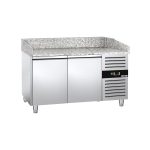 Masă frigorifică pentru preparare pizza ECO - 1500 x 800 mm - cu 2 uși