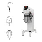 Mixer planetar – 20 litri – 800 W – incl. 3 accesorii de amestecare