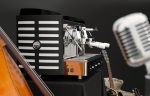 Espressor profesional compact 2 grupuri Orchestrale Phonica Automat, boiler 7L, design vintage microfon, Italia - imagine 2