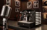 Espressor profesional 1 grup Orchestrale Phonica 1gr Evolution, PID Touch Screen, design retro microfon, Italia - imagine 2