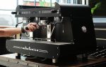 Espressor profesional 2 grupuri Orchestrale Radiofonica Automat, boiler 11.5L, carcasă radio vintage, Italia - imagine 7