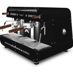 Espressor profesional 3 grupuri Orchestrale Radiofonica Automat, boiler 18.9L, carcasă radio vintage, Italia