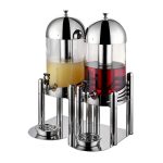 Dozator pentru sucuri - 2x 6 litri - oțel inoxidabil