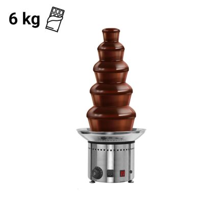 Fântână de ciocolată - 280 W - 5 nivele - Capacitate de umplere: 6 kg - Înălțime: 700 mm
