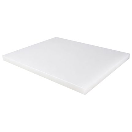Tocător - 600 x 400 mm - Conform cu standardul HACCP - Alb