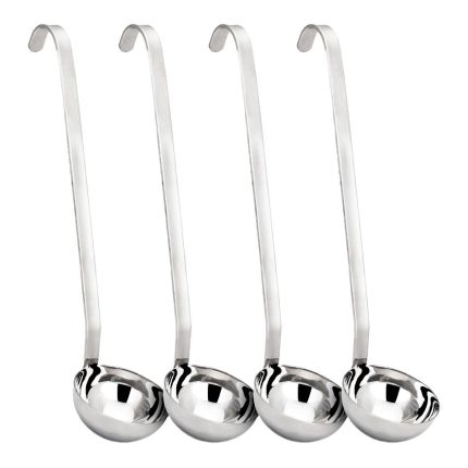 (4 buc) Polonic - Ø 120 mm - Lungime: 400 mm - oțel inoxidabil