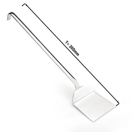 (4 bucăți) Spatule de servire – adânci – 100 x 120 mm – Lungime: 300 mm