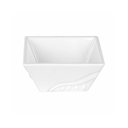 (10 buc) Bol - Melamină - 220x220x100 mm  - Alb