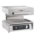 Salamandră cu ridicare - Infraroșu - 4,5 kW - 230 Volt - Control electronic - Elemente de încălzire reglabile pe înălțime