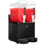 Aparat granita PROFESIONALĂ - 2 x 12 litri - 984 W - Negru