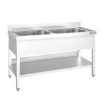 Chiuvetă PREMIUM - 1600x700mm - cu 2 cuve