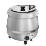 Supieră electrică / Încălzitor de supă – 9 litri – oțel inoxidabil