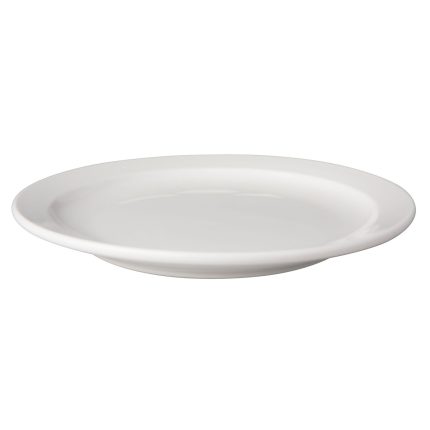 (6 buc) Budgetline Mammoet - Farfurie plată - porțelan - Ø 210 mm - alb