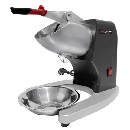 Mașină de gheață de masă pentru gheață sub formă de fulgi – 1,6 kg/min – 300 W – Negru