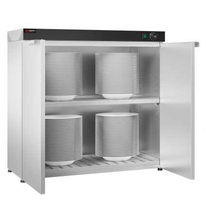 Încălzitor de farfurii – cu încălzire – 1,5 kW – 120 de farfurii