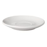 (6 buc) Budgetline Mammoet - Farfurioară cappuccino - Ø 140 mm - Alb