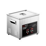 Aparat de curățat cu ultrasunete PROFESIONAL - digital - 10 L - 240 W putere ultrasunete - cu încălzire 300 W - 40 kHz - cu robinet de scurgere