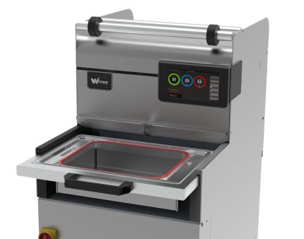Termosigilator profesional de banc cu vid și gaz MAP pentru caserole Waage VGA 40, Italia