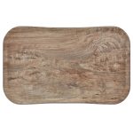 (12 bucăți) CAMBRO | CENTURY™ - Tavă din fibră de sticlă - dreptunghiulară - 530x370mm - efect lemn de măslin deschis - netedă
