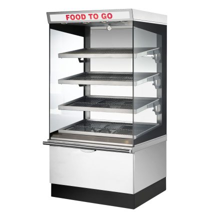 UBERT Vitrină de încălzire - 1050x800mm - 4 rafturi încălzite