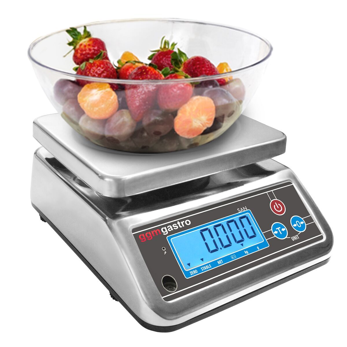 WG6_D_001-jpg.jpg Cântar de bucătărie digital etalonat, cu capacitate de până la 6 kg – Precizie: 2 grame – Suprafață de cântărire: 190 x 230 mm - imagine 1