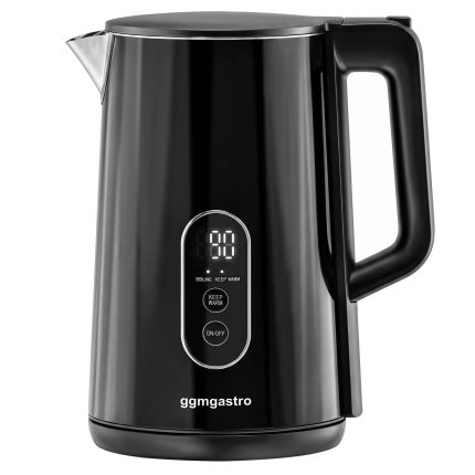 Fierbător de apă – 1,7 litri – 1,5 kW – digital – negru