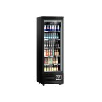 Raft frigorific – 630 mm – 443 litri – cu 1 ușă batantă cu geam dublu și 5 rafturi