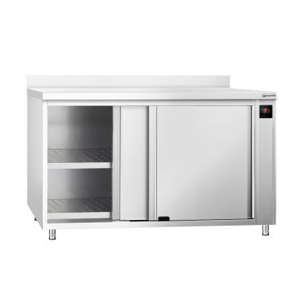 Dulap cald pentru menținerea alimentelor PREMIUM - 1,5 kW - cu uși glisante din sticlă - 1400x700x970 mm