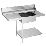 Masă intrare - 1200 mm - montare stânga - cu 1 cuvă - pentru DS430 Serie