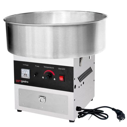 Mașină vată de zahăr - Ø 520 mm - 950 W - oțel inoxidabil