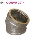 Cot Dublu Perete Coibentat 45 grade Turbo Line PTL Italia