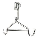 galvanizat Scripete cu cablu and bearing with inox alimentar calf hangers cod.89A Lonatini, Italia