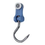 Nylon Scripete, cu rulmenȚi, rotativ and articulat, inox alimentar CÂrlig cod.150 Lonatini, Italia