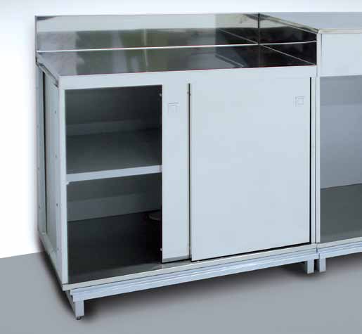 Masă frigorifică bar inox Best Cold